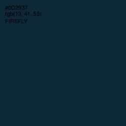 #0D2937 - Firefly Color Image