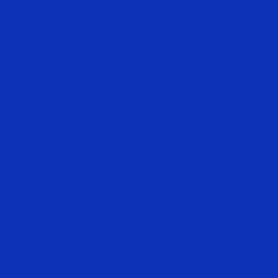 #0D32B8 - Persian Blue Color Image