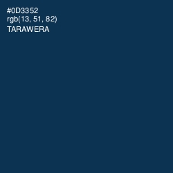 #0D3352 - Tarawera Color Image