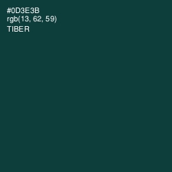 #0D3E3B - Tiber Color Image