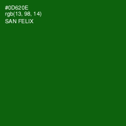 #0D620E - San Felix Color Image