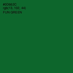 #0D662C - Fun Green Color Image