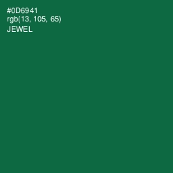 #0D6941 - Jewel Color Image