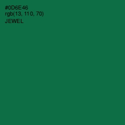 #0D6E46 - Jewel Color Image