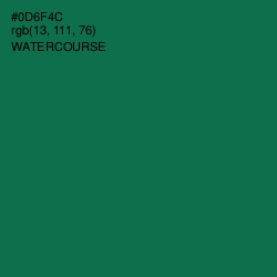 #0D6F4C - Watercourse Color Image