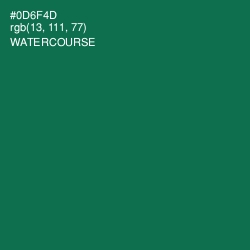 #0D6F4D - Watercourse Color Image