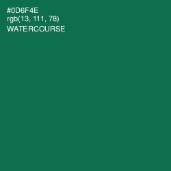 #0D6F4E - Watercourse Color Image