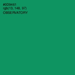 #0D9461 - Observatory Color Image