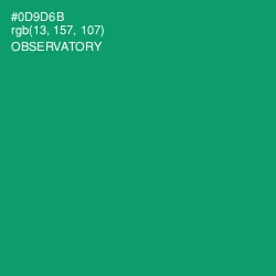 #0D9D6B - Observatory Color Image