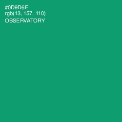 #0D9D6E - Observatory Color Image