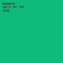 #0DBB7B - Jade Color Image