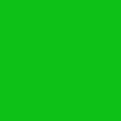 #0DC117 - Green Color Image