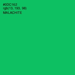 #0DC162 - Malachite Color Image