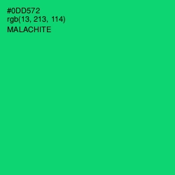 #0DD572 - Malachite Color Image