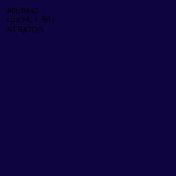 #0E0440 - Stratos Color Image