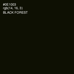 #0E1003 - Black Forest Color Image