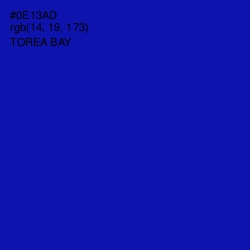 #0E13AD - Torea Bay Color Image