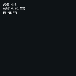 #0E1416 - Bunker Color Image