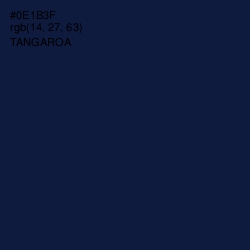 #0E1B3F - Tangaroa Color Image