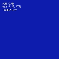 #0E1CAD - Torea Bay Color Image