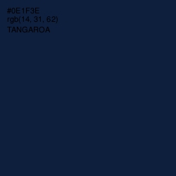 #0E1F3E - Tangaroa Color Image