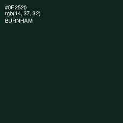 #0E2520 - Burnham Color Image