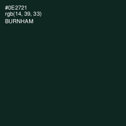 #0E2721 - Burnham Color Image