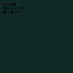 #0E2926 - Burnham Color Image