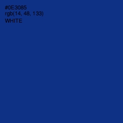 #0E3085 - Resolution Blue Color Image