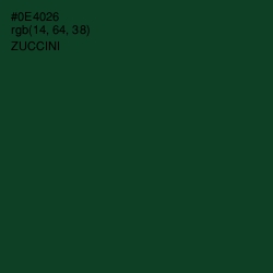 #0E4026 - Zuccini Color Image