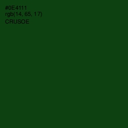 #0E4111 - Crusoe Color Image