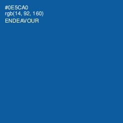 #0E5CA0 - Endeavour Color Image