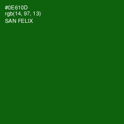 #0E610D - San Felix Color Image