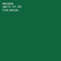 #0E653E - Fun Green Color Image