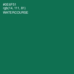 #0E6F51 - Watercourse Color Image