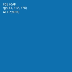#0E70AF - Allports Color Image