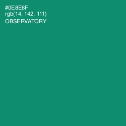 #0E8E6F - Observatory Color Image