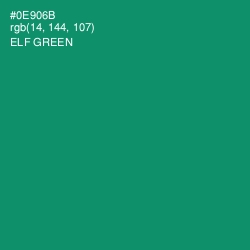 #0E906B - Elf Green Color Image