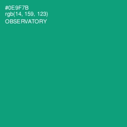 #0E9F7B - Observatory Color Image