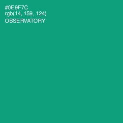 #0E9F7C - Observatory Color Image