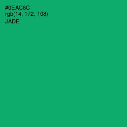 #0EAC6C - Jade Color Image