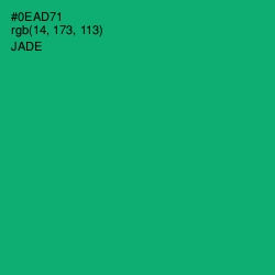 #0EAD71 - Jade Color Image