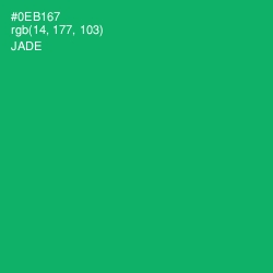 #0EB167 - Jade Color Image