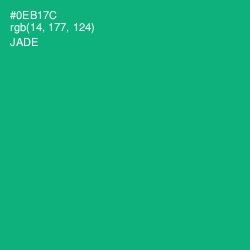 #0EB17C - Jade Color Image