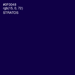 #0F0048 - Stratos Color Image