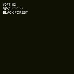 #0F1102 - Black Forest Color Image