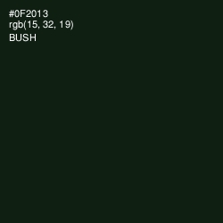 #0F2013 - Bush Color Image