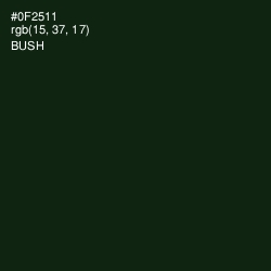 #0F2511 - Bush Color Image
