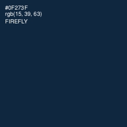 #0F273F - Firefly Color Image