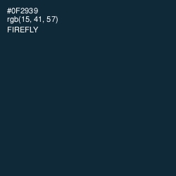 #0F2939 - Firefly Color Image